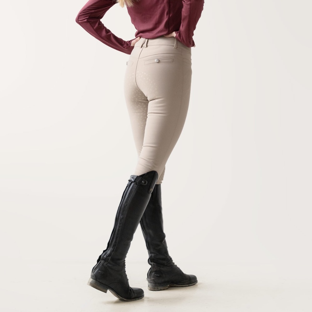 Pomme Nellie Beige Classic, Breeches - Seat Grip, M Riding Breech NWT